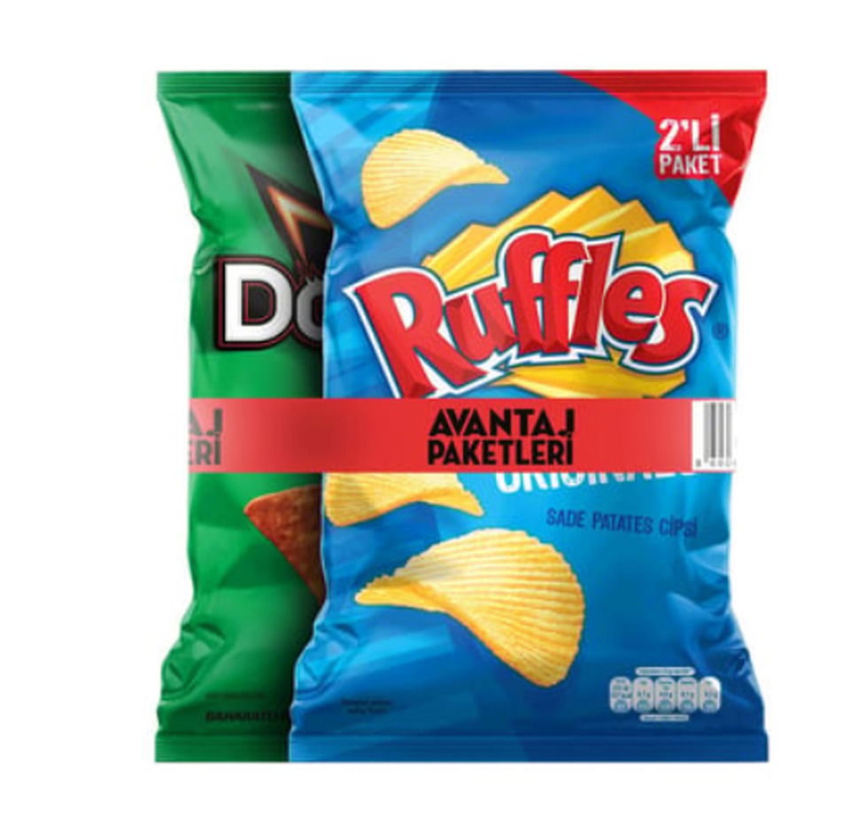 RUFFLES&DORİTOS İKİZ PAKET 411 GR